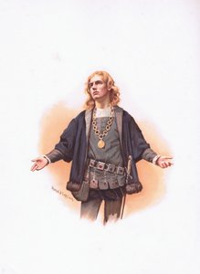 Hamlet, Illustration aus Hamlet von Harold Copping