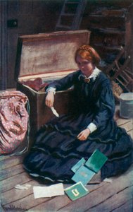 Illustration für Good Wives von Louisa M Alcott von Harold Copping
