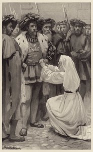 Gerechtigkeit, edelster Herzog! von Harold Copping