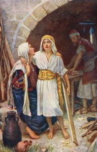 Neues Testament: Das Heim in Nazareth von Harold Copping