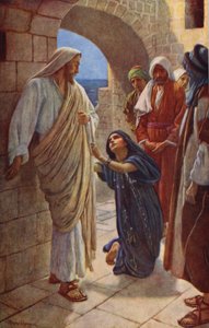 Neues Testament: Die Frau von Kanaan von Harold Copping