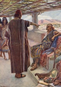Altes Testament: "Du bist der Mann" von Harold Copping