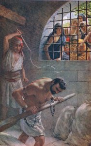 Samson, Illustration aus Bilder, die lehren Die Kronenserie, 1920