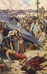 Die eherne Schlange von Harold Copping
