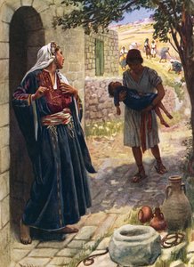 Die Frau aus Schunem von Harold Copping