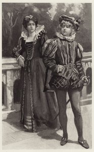 Viola eilte davon und drohte, nie wieder zu kommen, um Orsinos Liebe zu bitten