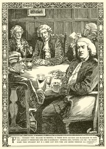 Dr. Johnson im Gespräch von Harold Edward Hughes Nelson
