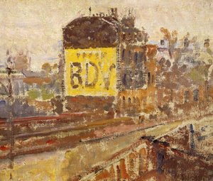 Hampstead Road von Harold Gilman