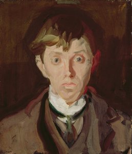 Porträt von Spencer Frederick Gore, 1906-7 von Harold Gilman