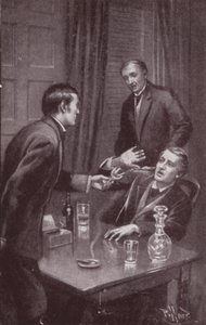 Illustration für Das Geheimnis von Edwin Drood von Charles Dickens von Harold Hume Piffard