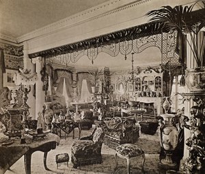 Das Wohnzimmer, Wickham Hall, Kent, 1897
