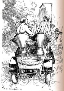 Hitzewetter-Tipps für Autofahrer, 1906 von Harold Robert Millar