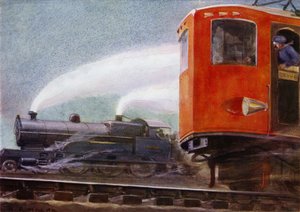 Dampf- und Elektrolokomotiven auf britischen Eisenbahnen