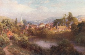 Godalming, ein Teil der Altstadt von Harold Sutton Palmer