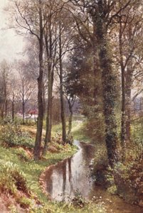 Water Lane, in der Nähe von East Horsley von Harold Sutton Palmer