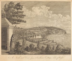 Nordostansicht von Sandham Cottage, Isle of Wight von Harriet Wilkes