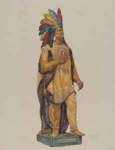 Zigarrenladen-Indianer