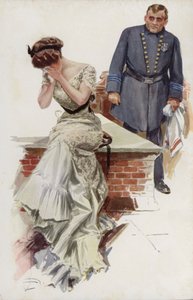 Illustration für When a Man Marries von Mary Roberts Rinehart von Harrison Fisher