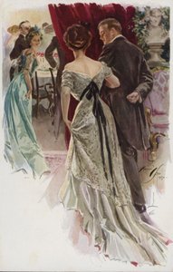 Illustration für When a Man Marries von Mary Roberts Rinehart von Harrison Fisher