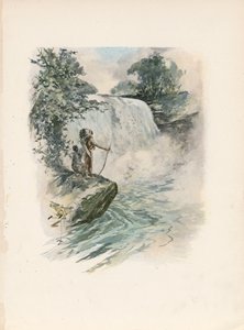 Longfellows Lied von Hiawatha von Harrison Fisher
