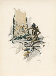 Longfellows Lied von Hiawatha von Harrison Fisher