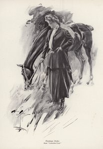 Der Charakter Penelope Drake aus dem Roman Cowardice Court von George Barr McCutcheon