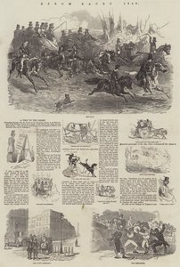 Epsom-Rennen, 1849 von Harrison William Weir