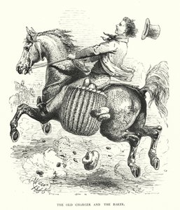 Das alte Pferd und der Bäcker von Harrison William Weir