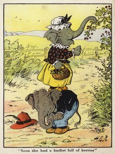 "Bald hatte sie einen Korb voller Beeren" von Harry B Neilson