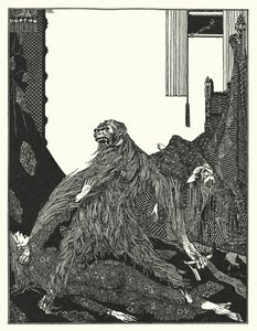 Edgar Allan Poe: Die Morde in der Rue Morgue von Harry Clarke