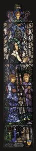 Die selige Julie mit zwei Kindern, 1927 von Harry Clarke