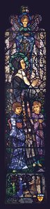 Die selige Julie mit zwei Kindern von Harry Clarke