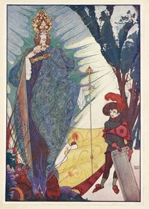 Die Schneekönigin. Kay und die Schneekönigin. von Harry Clarke