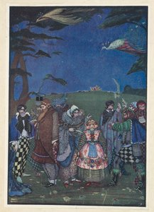 Die Schneekönigin. Sie ist dick - sie ist hübsch - sie wird mit Nusskernen gefüttert! von Harry Clarke