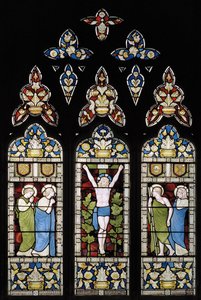 Die Kreuzigung, Ostfenster, 1872 von Harry Ellis Wooldridge