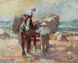 Der Erntearbeiter von Harry Fidler