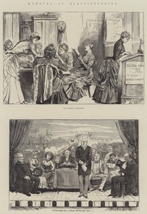 Humor des Wahlkampfs von Harry Furniss