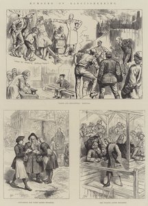 Humoresken des Wahlkampfs von Harry Furniss
