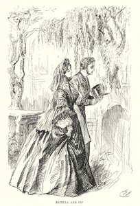 Illustration für Große Erwartungen von Charles Dickens (Lithografie) von Harry Furniss