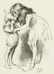 Illustration für Sylvie und Bruno von Lewis Carroll von Harry Furniss