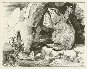 Illustration für Sylvie und Bruno von Lewis Carroll von Harry Furniss