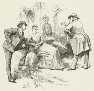 Illustration für Sylvie und Bruno von Lewis Carroll von Harry Furniss