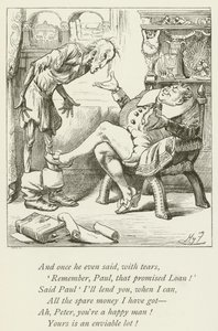 Illustration für Sylvie und Bruno von Lewis Carroll von Harry Furniss