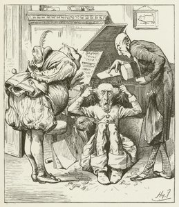 Illustration für Sylvie und Bruno von Lewis Carroll von Harry Furniss