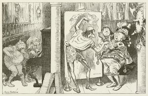 Illustration für Sylvie und Bruno von Lewis Carroll von Harry Furniss