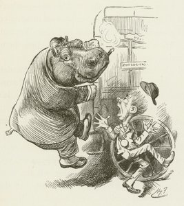 Illustration für Sylvie und Bruno von Lewis Carroll