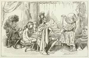 Illustration für Sylvie und Bruno von Lewis Carroll von Harry Furniss