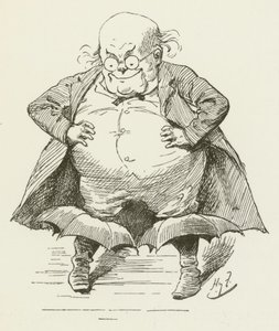 Illustration für Sylvie und Bruno von Lewis Carroll von Harry Furniss
