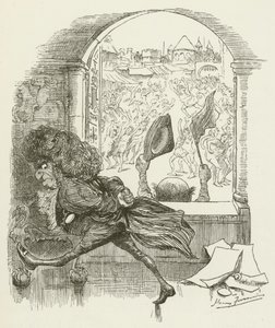 Illustration für Sylvie und Bruno von Lewis Carroll von Harry Furniss