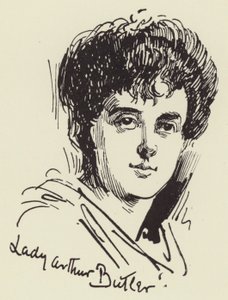 Lady Arthur Butler von Harry Furniss